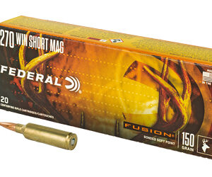 Federal Fusion .270 WSM 150gr Soft Point — 20rd Box