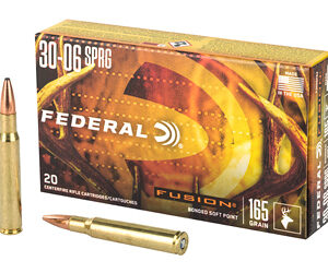 Federal Fusion .30-06 165gr Soft Point – 20 rd Box