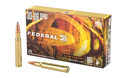 Federal Fusion .30-06 165gr Soft Point – 20 rd Box