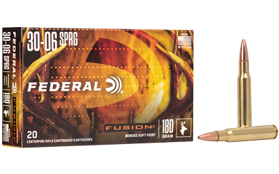 Federal Fusion .30-06 Springfield 180 gr Bonded Soft Point 20rd