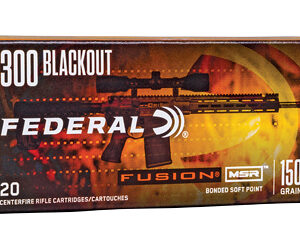 Federal Fusion MSR .300 Blackout 150 gr JSP 20rd
