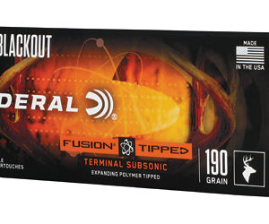 Federal Fusion .300 AAC Blackout 190gr Subsonic 20rd Box