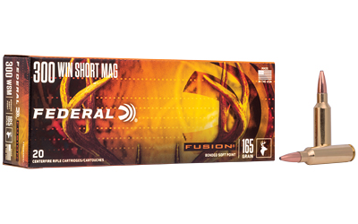 Federal Fusion 300 WSM 165 gr Soft Point – 20 ct