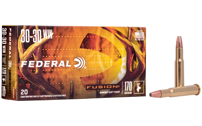 FEF3030FS2_1 Federal Fusion 30-30 Win 170gr Rifle Ammo, 20rd Box