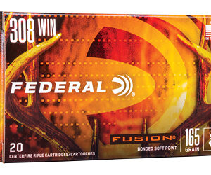 Federal Fusion .308 Win 165 gr Soft Point 20rd