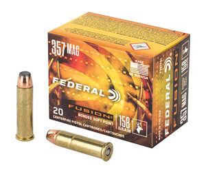 Federal Fusion .357 Magnum 158 gr SP – 20 Rounds