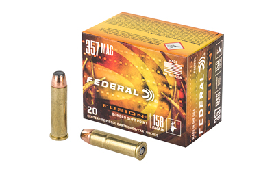 FEF357FS1_1 Federal Fusion .357 Magnum 158 gr SP – 20 Rounds