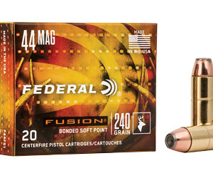 Federal Fusion .44 Rem Mag 240 gr 20rd Box