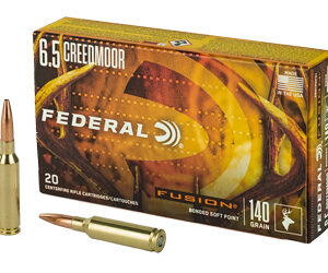 Federal Fusion 6.5 Creedmoor 140 gr – 20rd Box