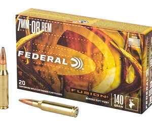 Federal Fusion 7mm-08 Rem 140gr Soft Point – 20rd Box