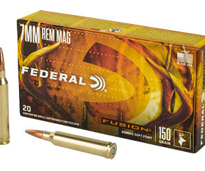 Federal Fusion 7mm Rem Mag 150gr Soft Point 20rd