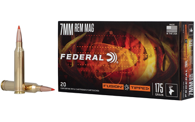 Federal Fusion Tipped 7mm Rem Mag 175gr 20rd
