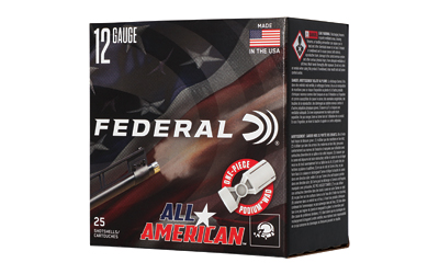 Federal All-American 12GA 2-3/4in 1-1/8oz #8 25/Box
