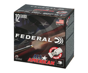 Federal All-American 12ga 2-3/4″ 1-1/8oz #8 – 25 Rounds