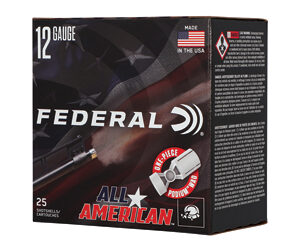 Federal All American 12ga 2-3/4″ 1oz #7.5 25/Box