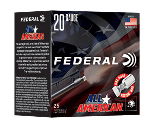Federal All American 20 Gauge 7/8 oz #7.5 25/Box
