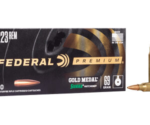 Federal Gold Medal 223 Rem 69gr MatchKing BTHP 20rd