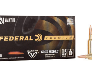 Federal Gold Medal .224 Valkyrie 80.5gr Berger OTM 20rd