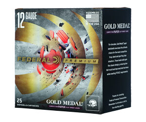 Federal Premium Gold Medal 12ga 2.75″ 1oz #7.5 25ct