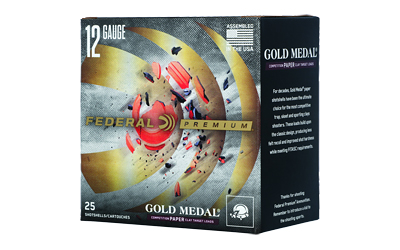 FEGMT12175_1 Federal Premium Gold Medal 12ga 2.75″ 1oz #7.5 25ct