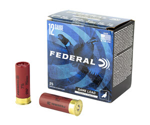 Federal Game-Shok 12ga 2.75″ 1-1/4 oz #7.5 Shot 25rd
