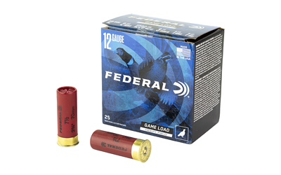 Federal Game-Shok 12ga 2.75″ 1-1/4 oz #7.5 Shot 25rd