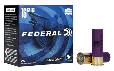FEH16075_1 Federal Game-Shok 16ga 2-3/4″ 1 oz #7.5 25rd