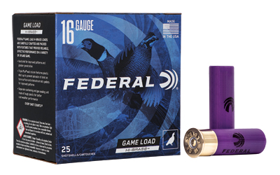 Federal Game-Shok Hi-Brass 16ga 2.75in 1-1/8 oz #6 25rd