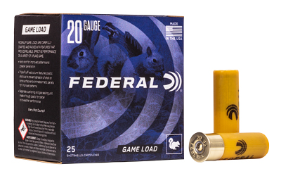 Federal Game-Shok 20 Gauge 2-3/4 in 7/8 oz #6 25rd