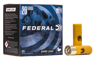 Federal Game-Shok 20 Gauge 2.75 in 7/8 oz #7.5 25rd