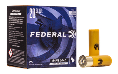 FEH20275_1 Federal Game-Shok Heavy Field 20ga 2.75in 1oz #7.5 25rd