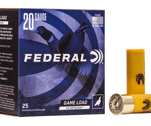 Federal Game-Shok Hi-Brass 20 Gauge 2.75 in 1 oz #6 25rd