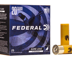 Federal Game-Shok Hi-Brass 20GA 2.75in 1oz #7.5 25rd
