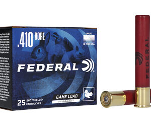 Federal Game-Shok Hi-Brass .410 Bore 3″ 11/16oz #5 25rd Box