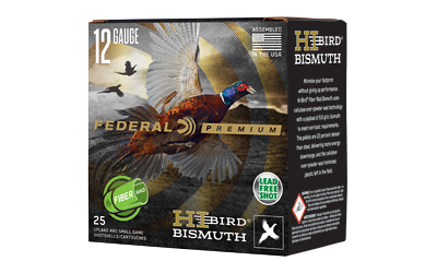 FEHVFB12HW5_1 Federal Hi-Bird 12ga 2-3/4in 1-1/4oz #5 Bismuth 25ct