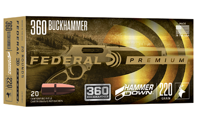 Federal Premium HammerDown .360 Buckhammer 220 gr — 20 rd