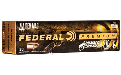 FELG441_1 Federal HammerDown .44 Rem Mag 270 gr SP 20 rd