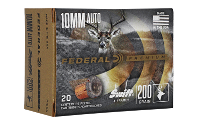 FEP10SA_1 Federal Swift A-Frame 10mm 200gr JHP 20rd