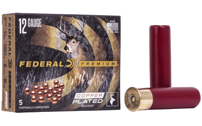 FEP135F00_1 Federal Premium Vital-Shok 12ga 3.5″ #00 Buck 5rd