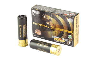 Federal Premium Freight Train 12ga 3in 300gr Sabot Slug 5/Box