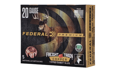 Federal Premium Freight Train 20GA 3in 275gr Sabot Slug, 5rd