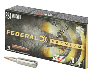 Federal Barnes TSX .224 Valkyrie 78 gr 20rd