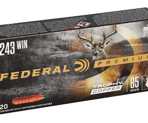 Federal Premium P243TC1 243 Win 85 gr Trophy Copper