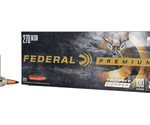 Federal Premium Trophy Copper .270 WSM 130gr 20rd