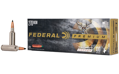 Federal Premium Trophy Copper .270 WSM 130gr 20rd