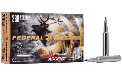 FEP280AITA1_1 Federal Premium Terminal Ascent .280 AI 155gr, 20/Box