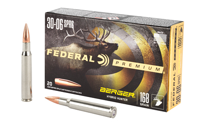 FEP3006BCH1_1 Federal Premium Berger Hybrid Hunter .30-06 168 gr – 20rd