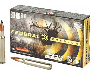 Federal Premium .30-06 Springfield 165 gr Trophy Copper 20rd