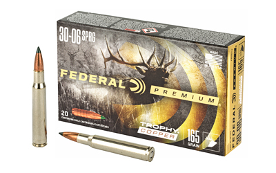 FEP3006TC2_1 Federal Premium .30-06 Springfield 165 gr Trophy Copper 20rd
