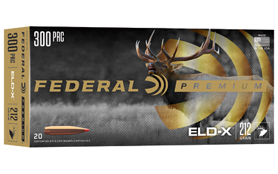 Federal Premium ELD-X .300 PRC 212gr – 20 Rounds